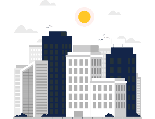 City buildings illustration